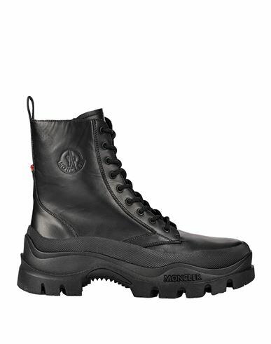 Moncler Moncler Ankle Boots Man Ankle boots Black Leather Cover