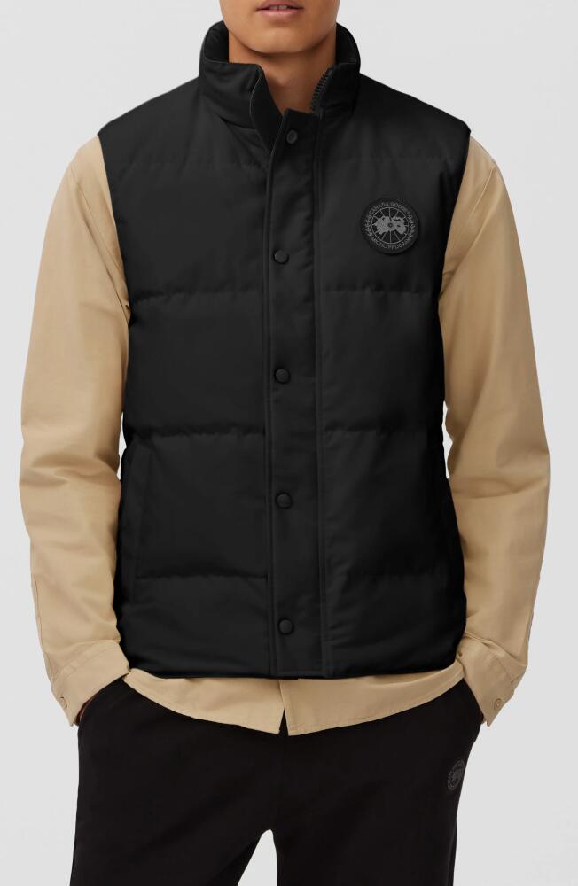 Canada Goose Garson Water Repellent 625 Fill Power Down Vest - Black Label Cover