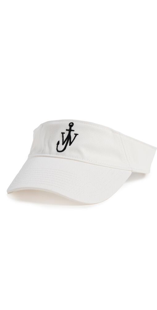 JW Anderson Embroidered Visor White Cover