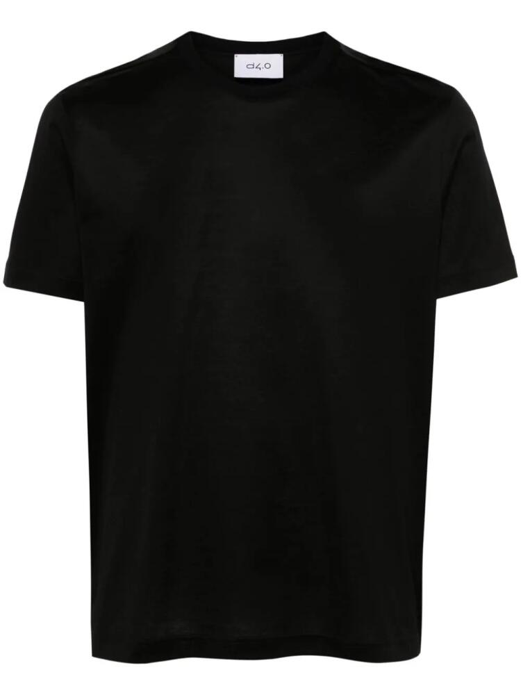 D4.0 cotton T-shirt - Black Cover