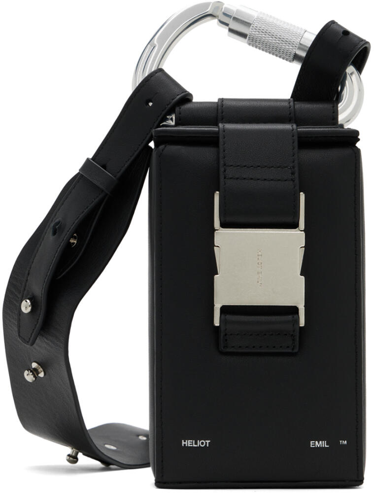 HELIOT EMIL Black Phone Sling Bag Cover