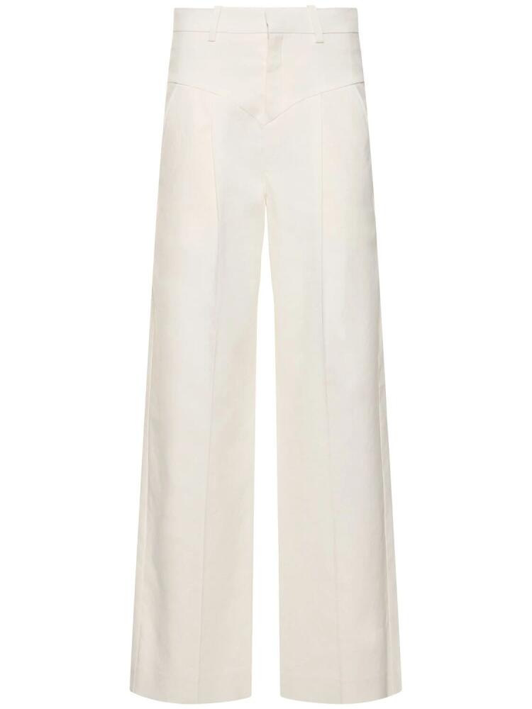 ISABEL MARANT Staya Hemp Blend Pants Cover