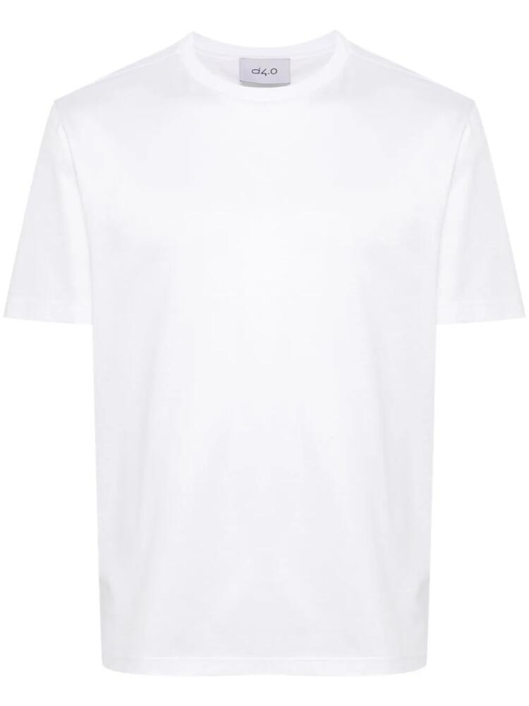 D4.0 cotton T-shirt - White Cover