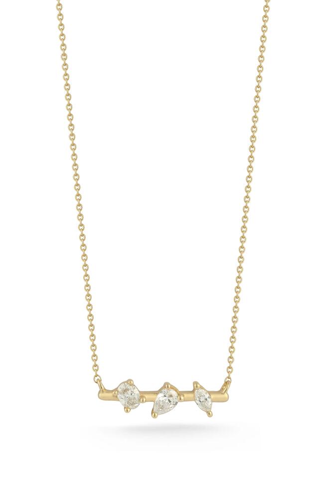 Dana Rebecca Designs Alexa Jordyn Diamond Pendant Necklace in Yellow Gold Cover