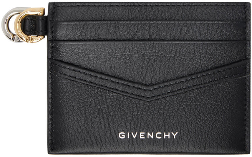 Givenchy Black Voyou Card Holder Cover