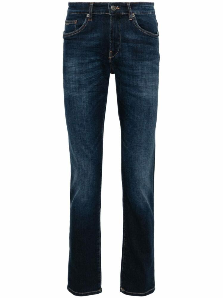 BOSS mid-rise slim-fit jeans - Blue Cover