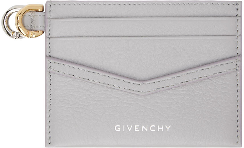 Givenchy Gray Voyou Card Holder Cover