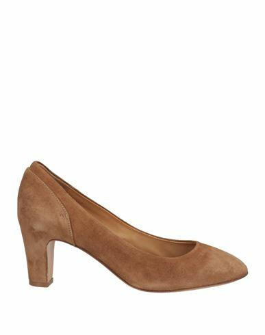 Pomme D'or Woman Pumps Camel Leather Cover