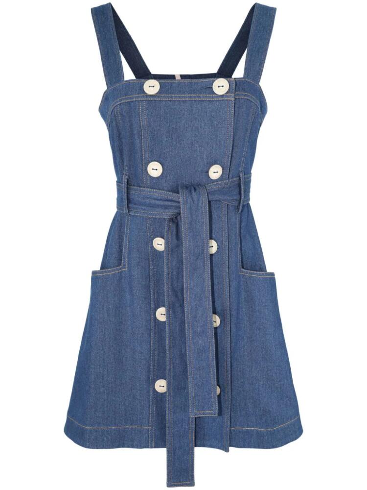 Alexis Danni denim minidress - Blue Cover