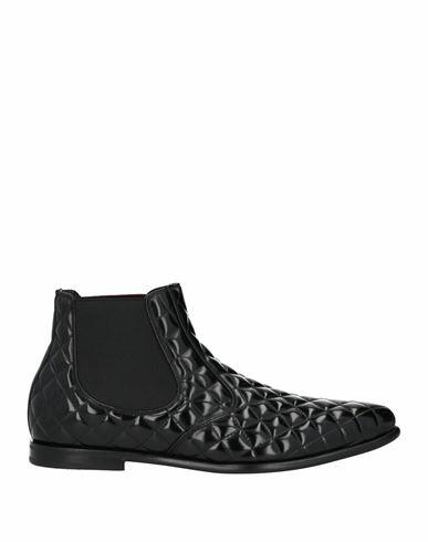 Dolce & gabbana Man Ankle boots Black Soft Leather Cover