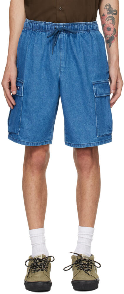 WTAPS Blue MILS2301 Denim Shorts Cover