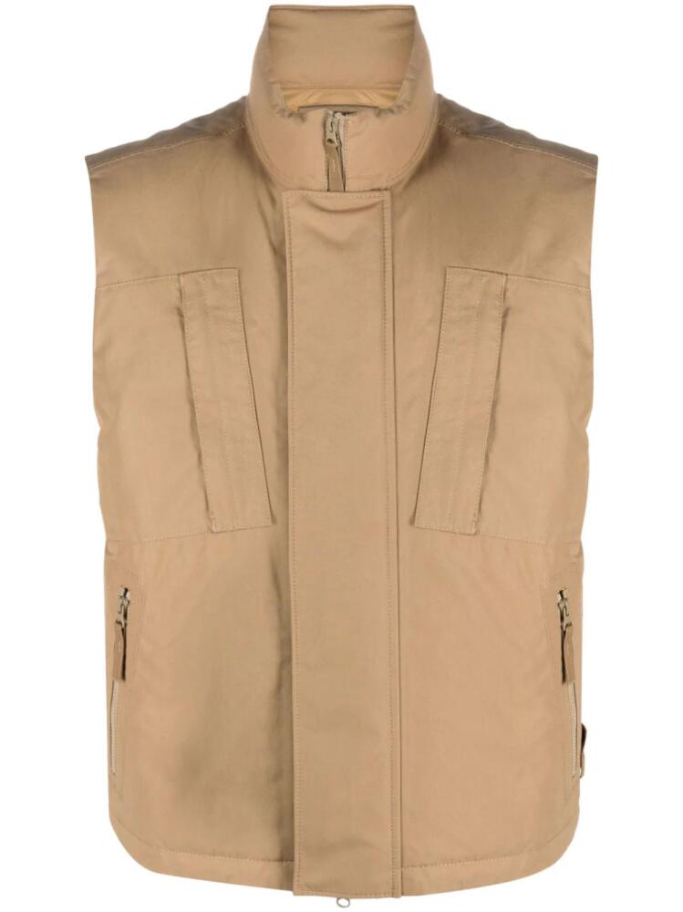 Stone Island Ghost O-Ventile down gilet - Neutrals Cover