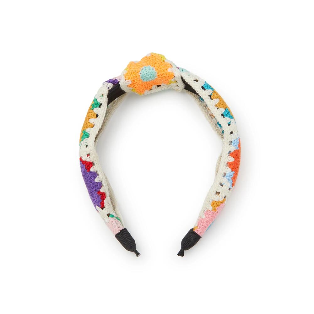 Kelly & Katie Crochet Daisy Headband | Women's | Ivory/Multicolor Cover