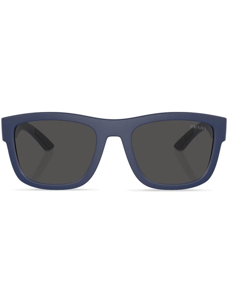 Prada Linea Rossa PS 01ZS square-frame sunglasses - Blue Cover