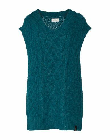 Ottod'ame Woman Sweater Deep jade Acrylic, Wool, Viscose, Alpaca wool, Polyester Cover