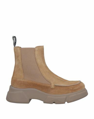 Voile Blanche Woman Ankle boots Sand Soft Leather Cover