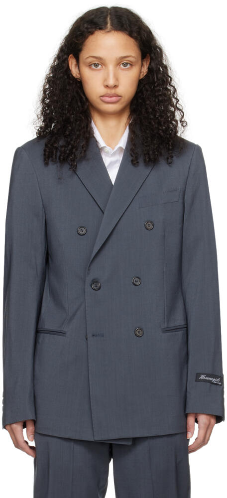 HommeGirls Gray Classic Blazer Cover