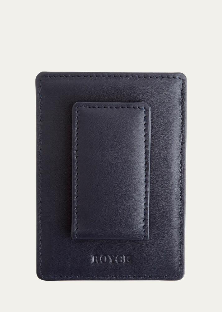 ROYCE New York Magnetic Money Clip Wallet, Personalized Cover