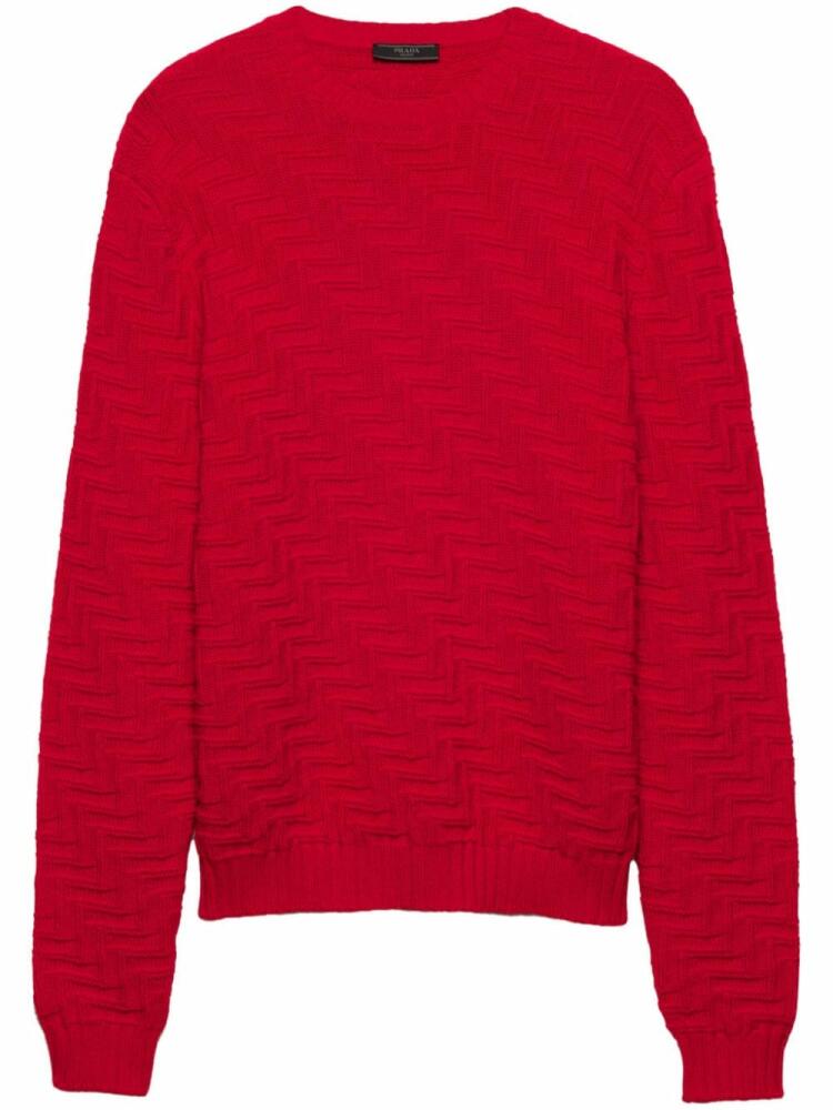 Prada Crew-neck sweater - Red Cover