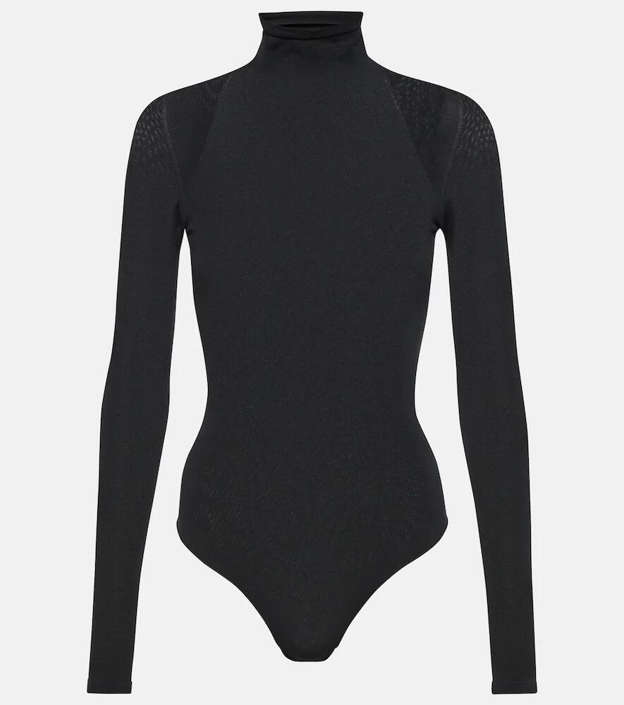 Alaïa Turtleneck jersey bodysuit Cover