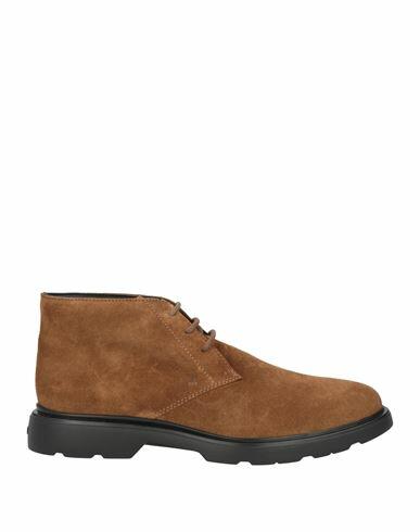 Hogan Man Ankle boots Sand Soft Leather Cover