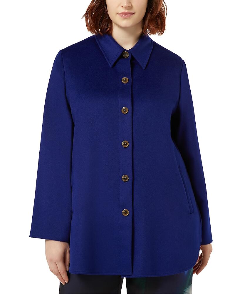 Marina Rinaldi Gazza Wool Coat Cover