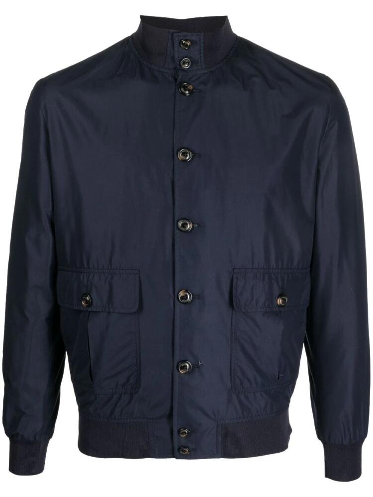 Valstar single-breasted lightweight jacket - Blue Cover