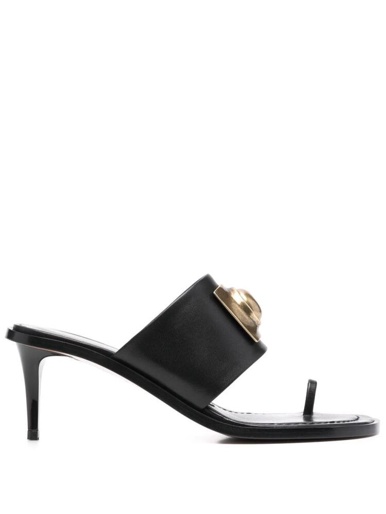 ETRO metallic-detail slip-on mules - Black Cover