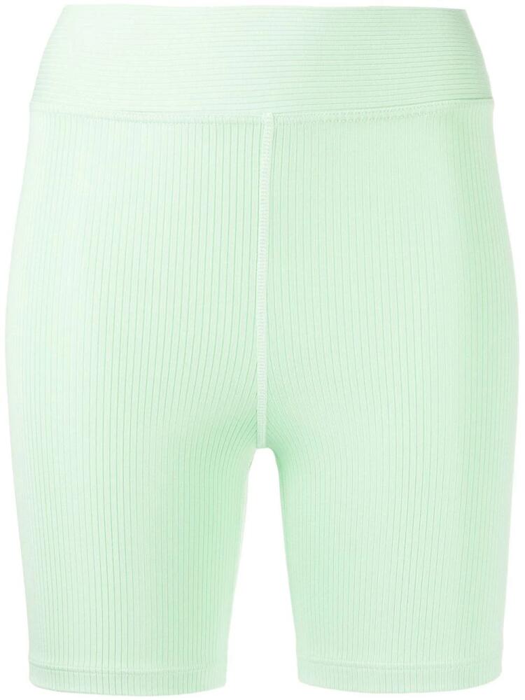 The Upside Solstice spinning shorts - Green Cover