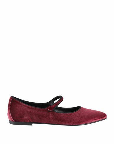 Ballerette Brera Woman Ballet flats Burgundy Textile fibers Cover