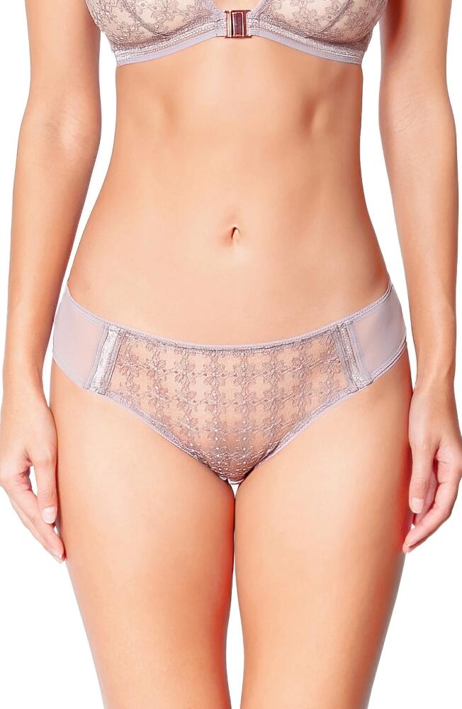 Huit Café Fleur Bikini Briefs in Taupe Cover