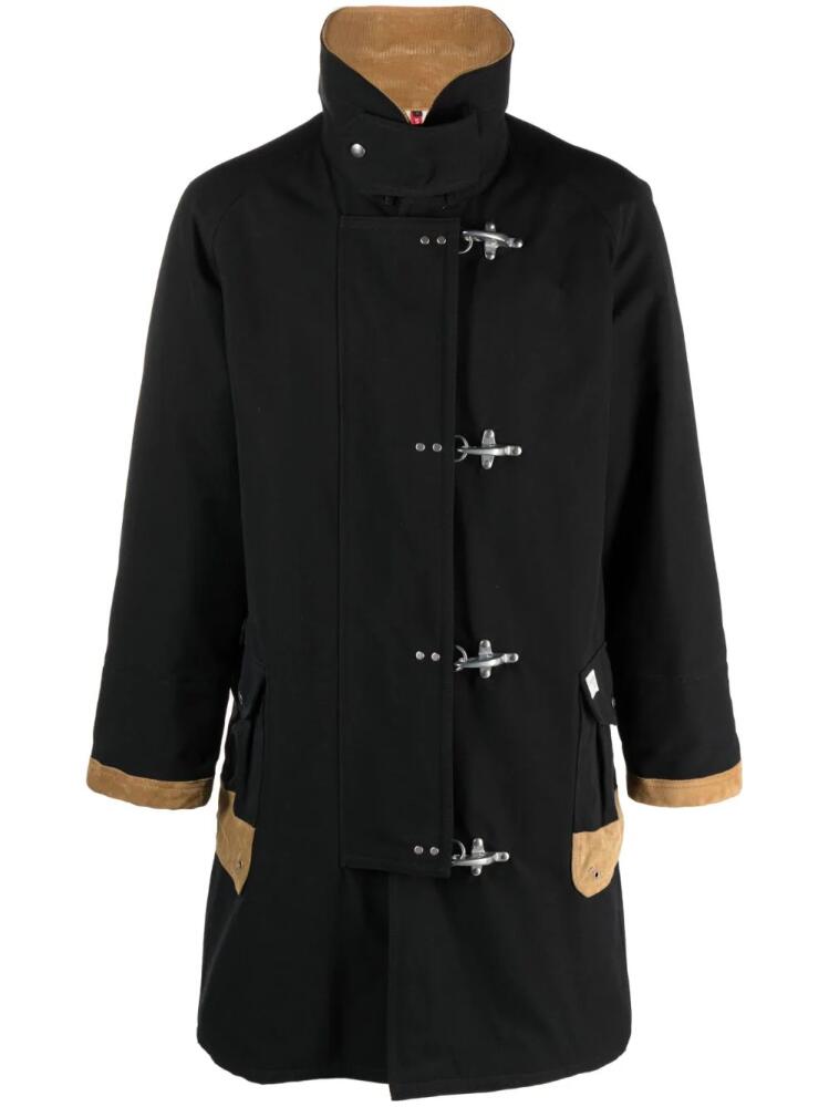 Fay 4 Ganci archive long coat - Black Cover