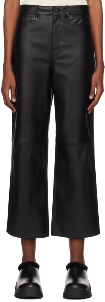 Proenza Schouler Black Proenza Schouler White Label Leather Pants Cover