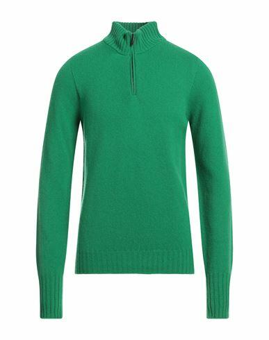 Drumohr Man Turtleneck Green Lambswool Cover