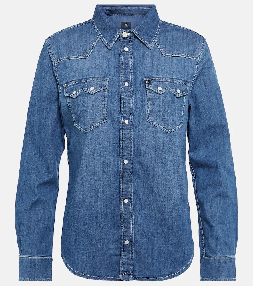 AG Jeans Western denim shirt Cover