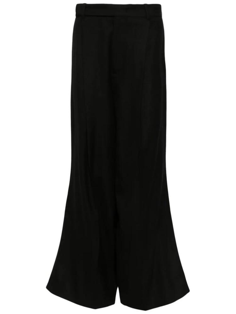 Hed Mayner flared tailored trousers - Black Cover