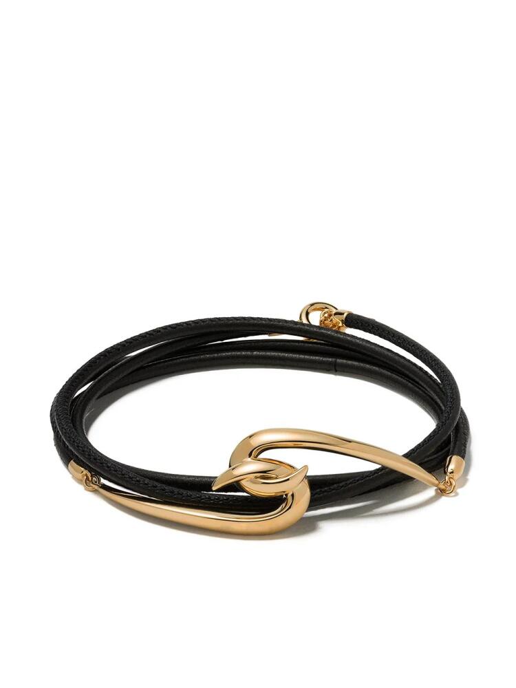 Shaun Leane Hook wrap bracelet - Black Cover