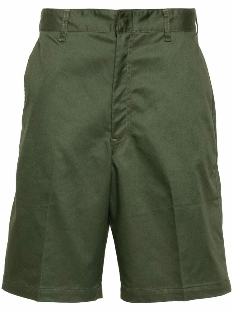 Neighborhood logo-patch shorts - Green Cover