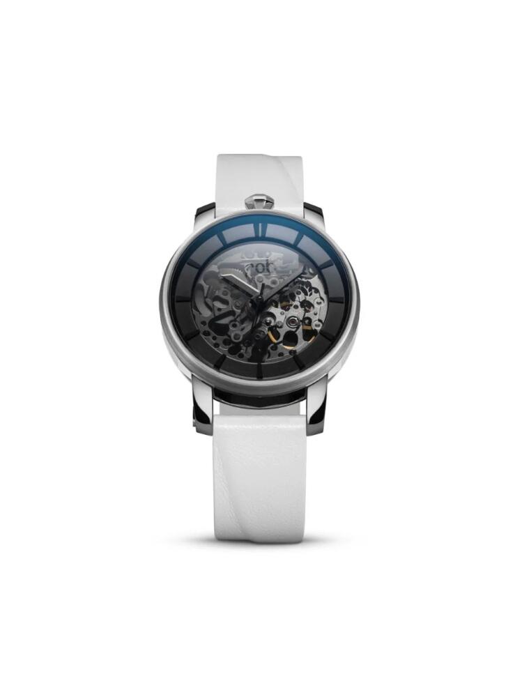 Fob Paris R360 Silver 36mm - Black Cover