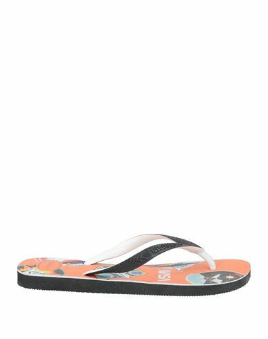 Havaianas Man Thong sandal Black Rubber Cover