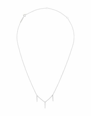 P D Paola Peak Supreme Silver Necklace Woman Necklace Silver 925/1000 Silver, Zirconia Cover