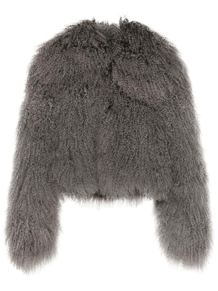 Salvatore Santoro fur jacket - Grey Cover