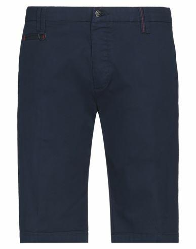 Yes Zee By Essenza Man Shorts & Bermuda Shorts Midnight blue Cotton, Elastane Cover