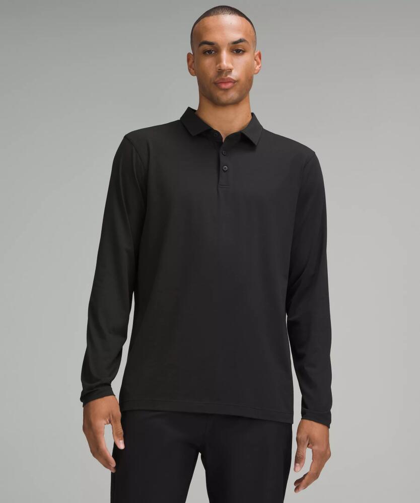 lululemon Evolution Long-Sleeve Polo Shirt Cover