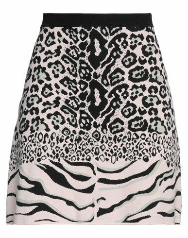 Stella Mccartney Woman Mini skirt Blush Viscose, Wool, Polyamide, Cotton Cover