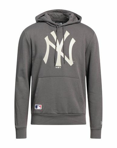 New Era Man Sweatshirt Grey Cotton, Polyester Cover