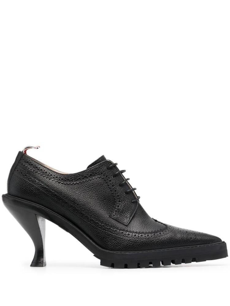 Thom Browne 75mm longwing brogues - Black Cover