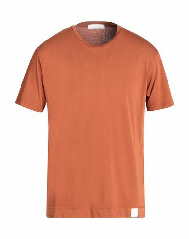 Daniele Fiesoli Man T-shirt Tan Cotton Cover