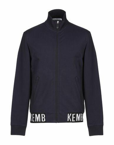 Bikkembergs Man Sweatshirt Midnight blue Cotton, Elastane Cover