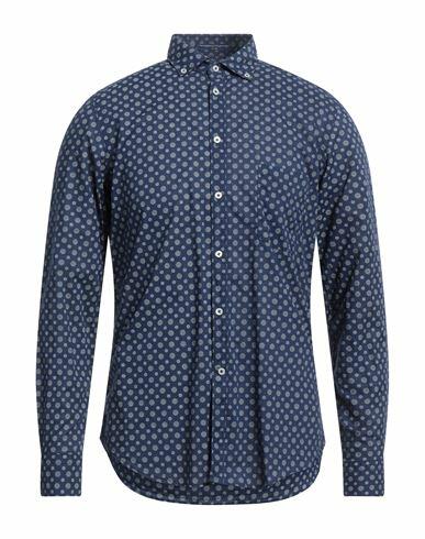 B. d.baggies Man Shirt Midnight blue Cotton Cover